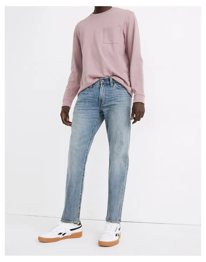 Men Straight Authentic Flex Jeans In Kemore Wash Kemore Wash Madewell Jeans Men Straight Authentic Flex Jeans In Kemore Wash Kemore Wash Madewell Jeans