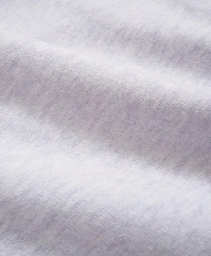 Men Supima Cotton ShortSleeve Polo Sweater Light Purple Heather Brooks Brothers Sweaters
