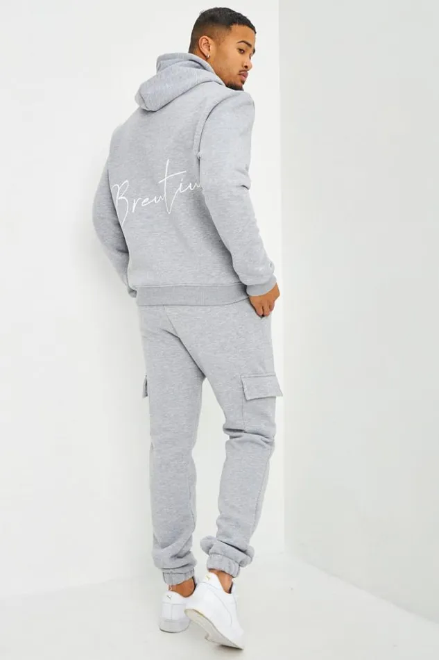 Men Sweat Capuche Gris Inscription Brentiny Grey Brentiny Paris Sweatshirts and Pullovers Men Sweat Capuche Gris Inscription Brentiny Grey Brentiny Paris Sweatshirts and Pullovers