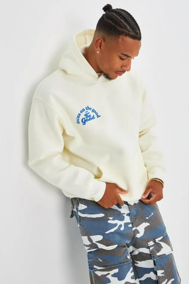 Men Sweat cru Capuche 034 The Good 034 Ecru Brentiny Paris Sweatshirts and Pullovers Men Sweat cru Capuche 034 The Good 034 Ecru Brentiny Paris Sweatshirts and Pullovers
