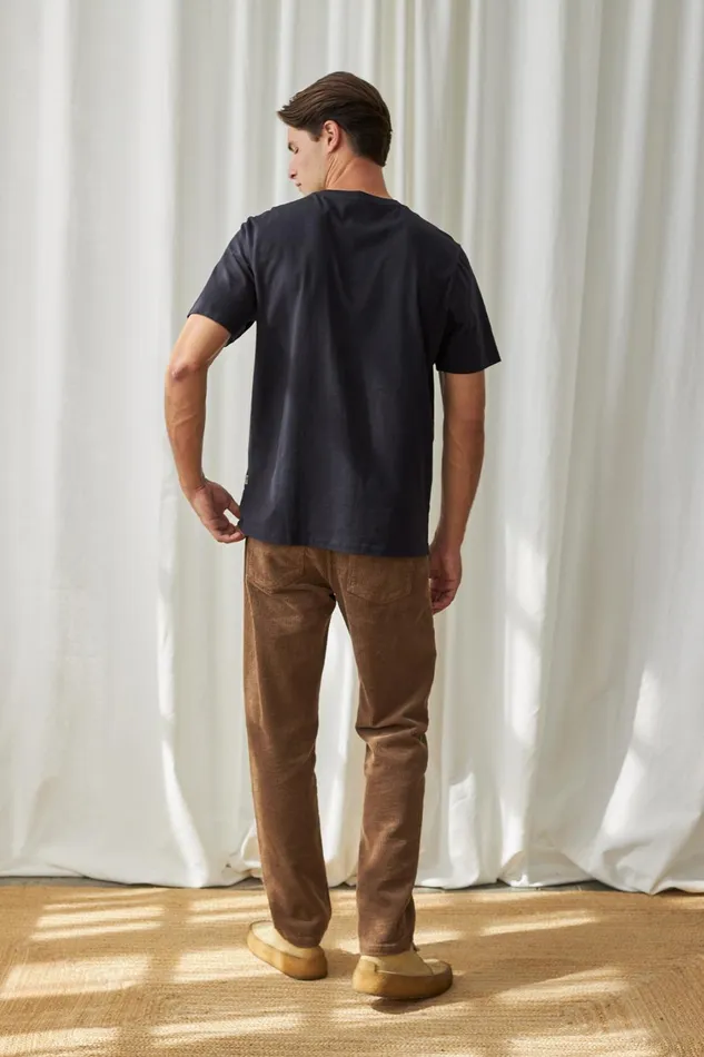 Men The Organic Cotton Tee 8211 Dark Navy TWOTHIRDS TShirts
