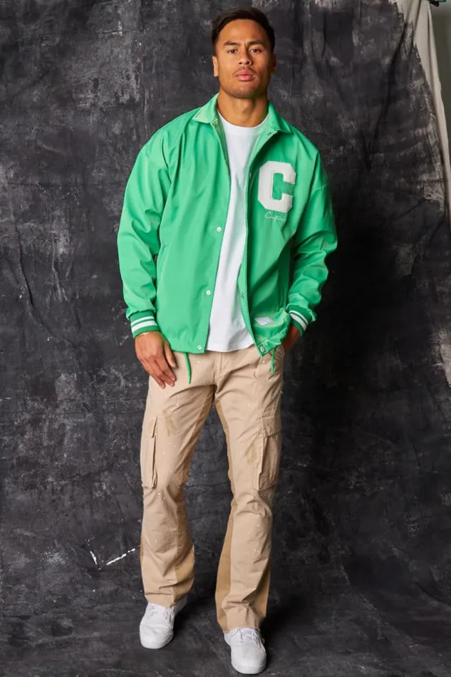 Men Veste Verte Brode 034Couture034 Green Brentiny Paris Jackets
