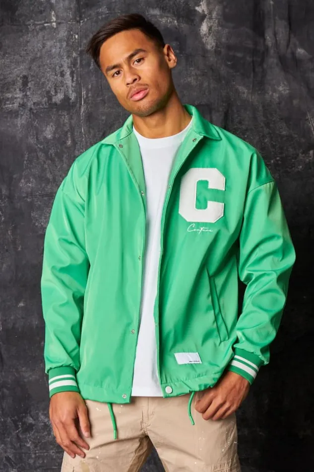 Men Veste Verte Brode 034Couture034 Green Brentiny Paris Jackets