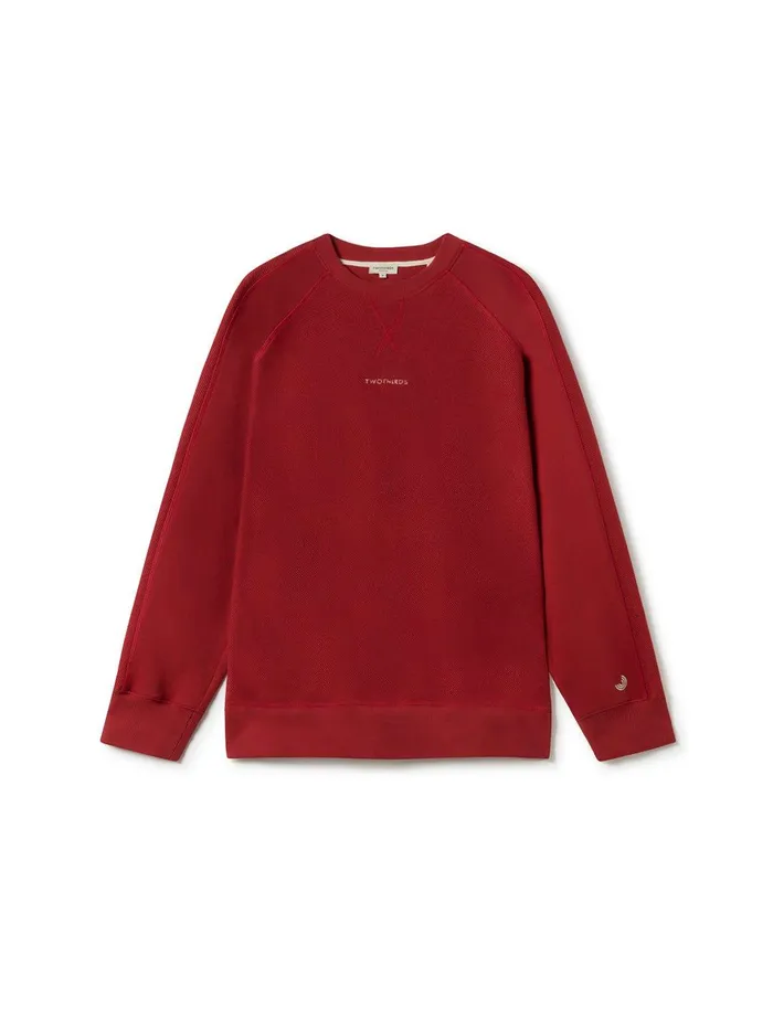 Men Videy 8211 Red Dhalila TWOTHIRDS Sweatshirts