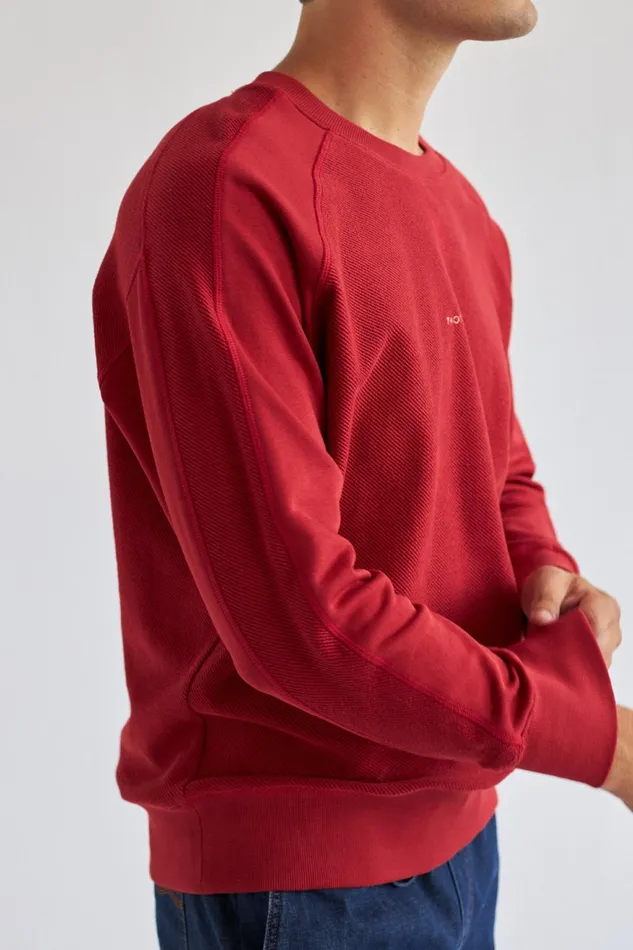 Men Videy 8211 Red Dhalila TWOTHIRDS Sweatshirts