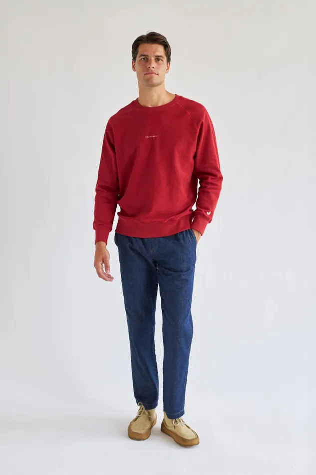 Men Videy 8211 Red Dhalila TWOTHIRDS Sweatshirts