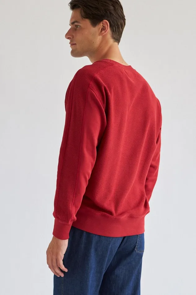Men Videy 8211 Red Dhalila TWOTHIRDS Sweatshirts