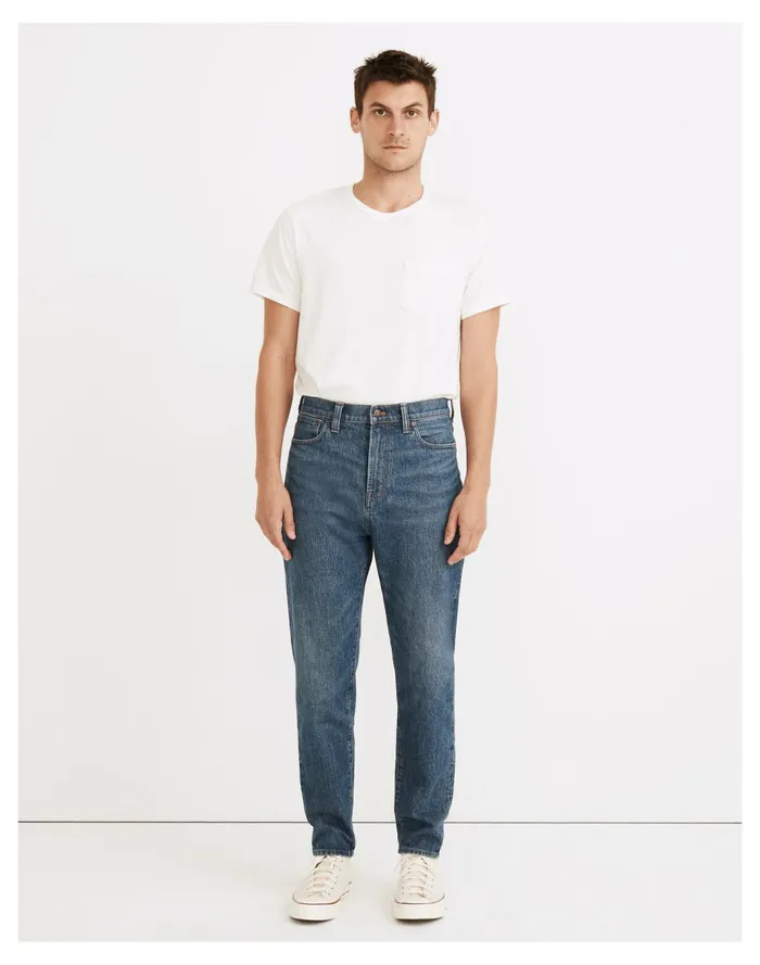 Men Vintage Taper Jeans In Millbrook Wash Millbrook Wash Madewell Jeans