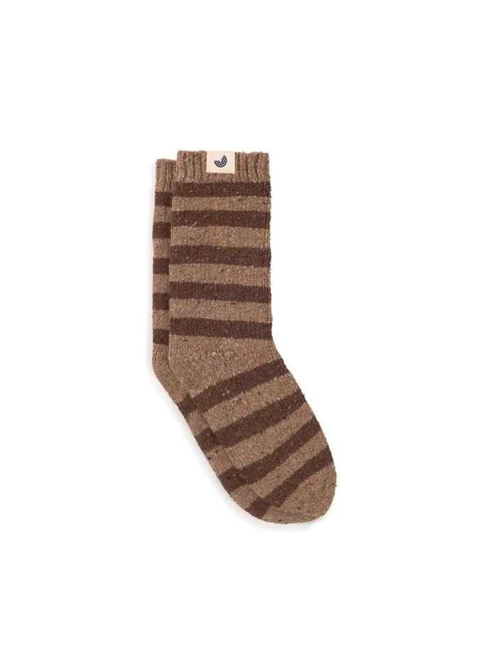 MenWomen Dromahair 8211 Brown Stripes TWOTHIRDS Socks