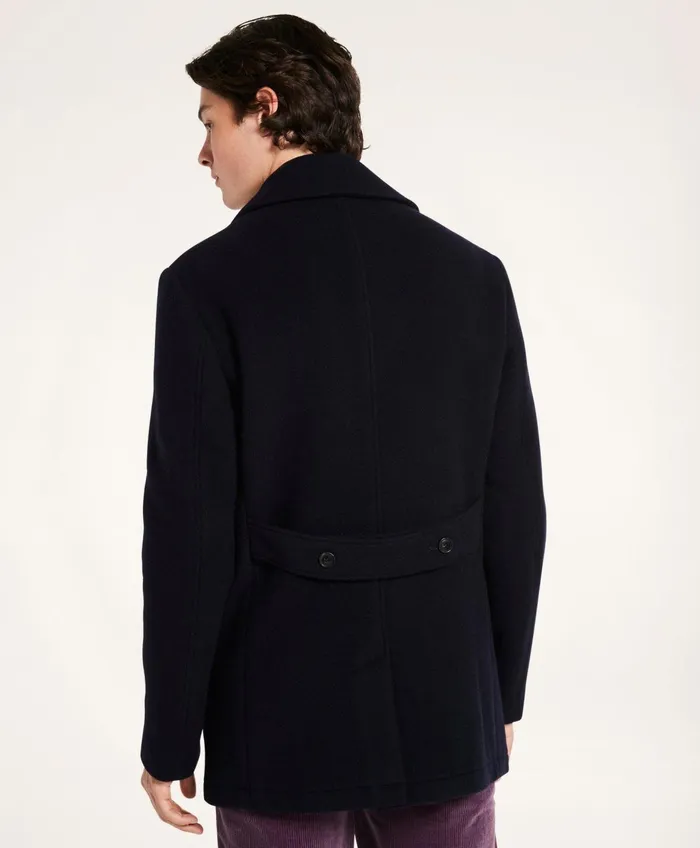 Men Wool Peacoat Navy Brooks Brothers Coats and Jackets