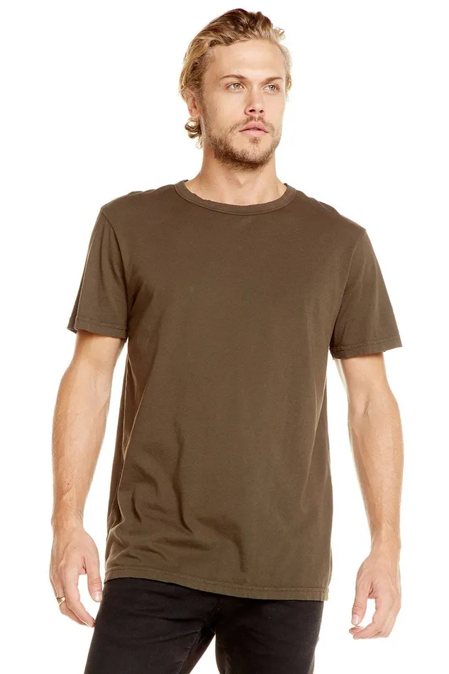 Mens Tops Chaser Brand COTTON SS CREW NECK TEE