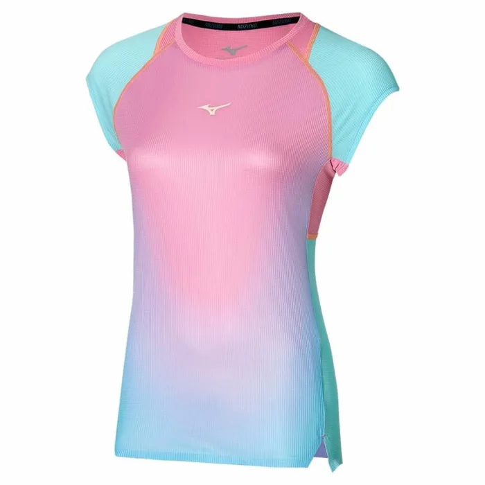 Mizuno Aero Tee Lilac Chiffon Women Tops