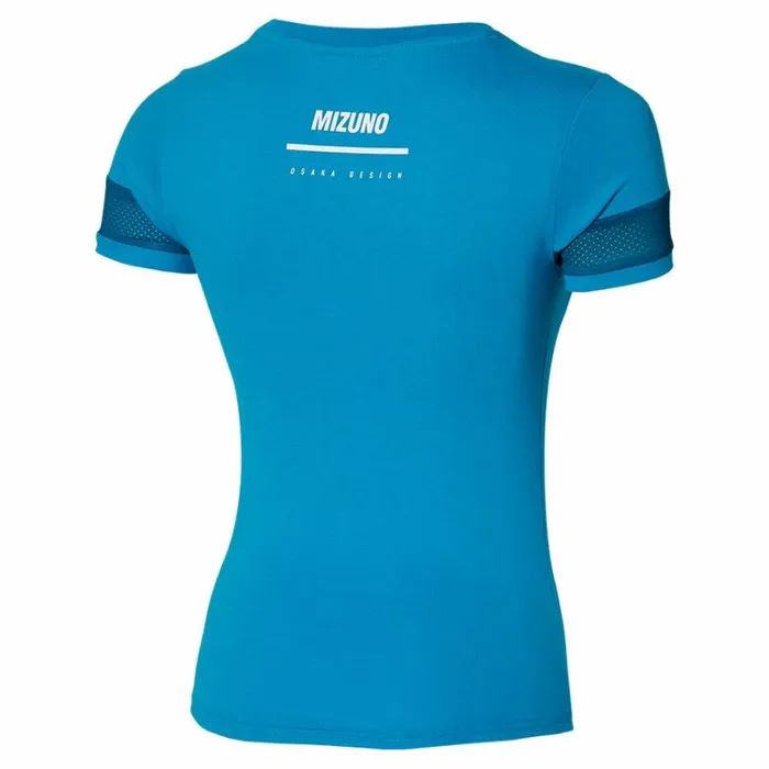Mizuno Athletics Mizuno Tee Bluejay Women Athleticwear Mizuno Athletics Mizuno Tee Bluejay Women Athleticwear