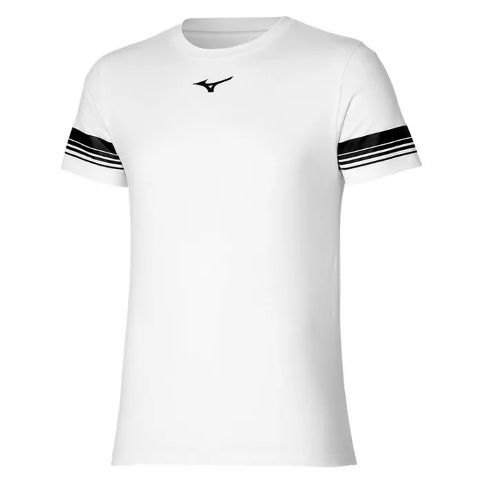 Mizuno Athletics Mizuno Tee Whiteblack Men Athleticwear