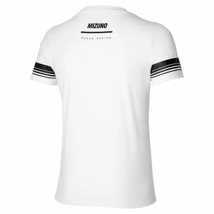Mizuno Athletics Mizuno Tee Whiteblack Men Athleticwear Mizuno Athletics Mizuno Tee Whiteblack Men Athleticwear