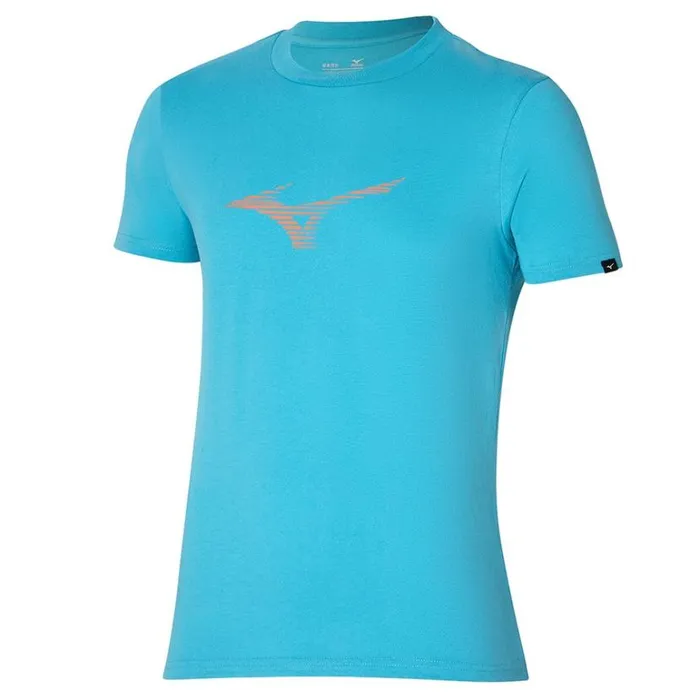 Mizuno Athletics RB Tee Maui Blue Men Athleticwear