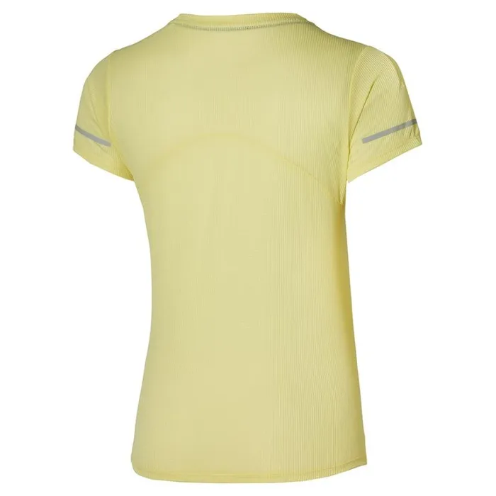Mizuno DryAeroFlow Tee Pale Lime Yellow Women Tops Mizuno DryAeroFlow Tee Pale Lime Yellow Women Tops