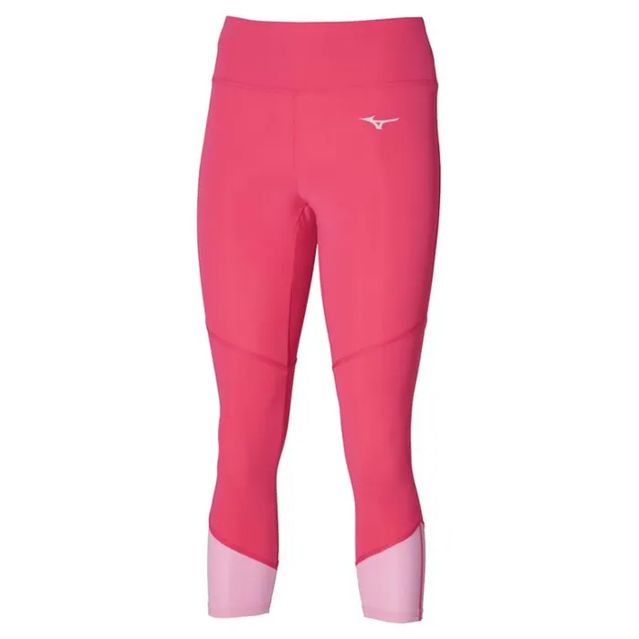 Mizuno Impulse Core 34 Tight Sangria Sunset Women Tights and Leggings