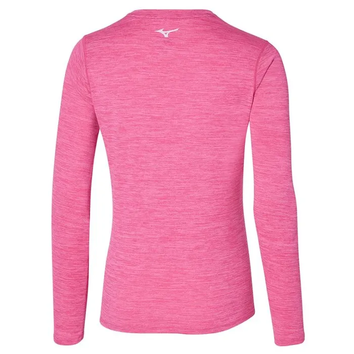Mizuno IMPULSE CORE LONGSLEEVE TSHIRT Sangria Sunset Women Tops Mizuno IMPULSE CORE LONGSLEEVE TSHIRT Sangria Sunset Women Tops