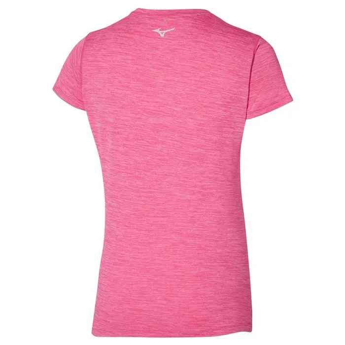 Mizuno IMPULSE CORE TSHIRT Sangria Sunset Women Tops Mizuno IMPULSE CORE TSHIRT Sangria Sunset Women Tops