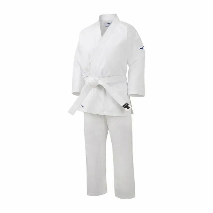 Mizuno Kiai Karategi With Belt White 130 8211 150cm Women Karategis
