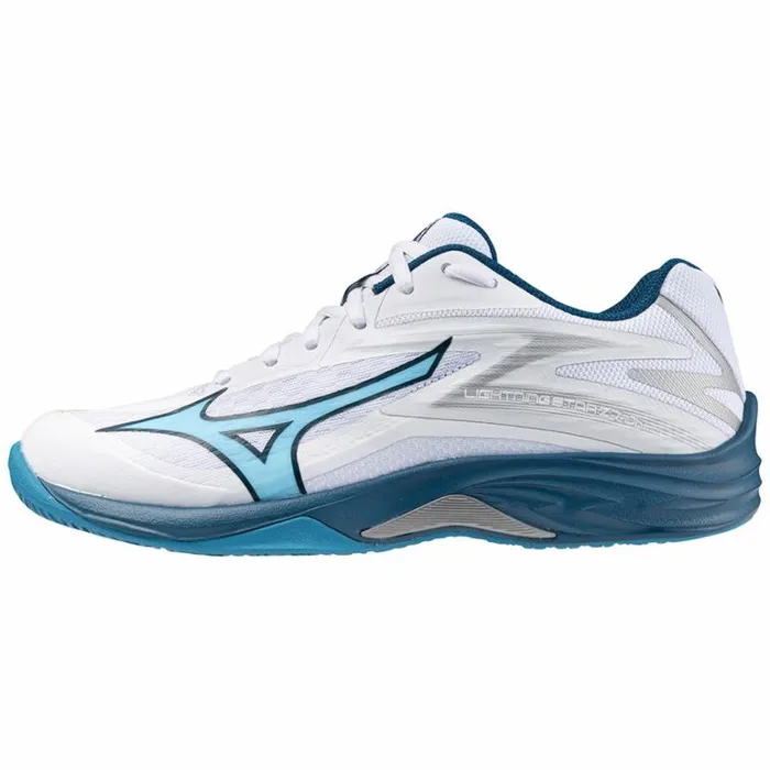 Mizuno LIGHTNING STAR Z7 Jr Whitesailorbluesilver Women Volleyball