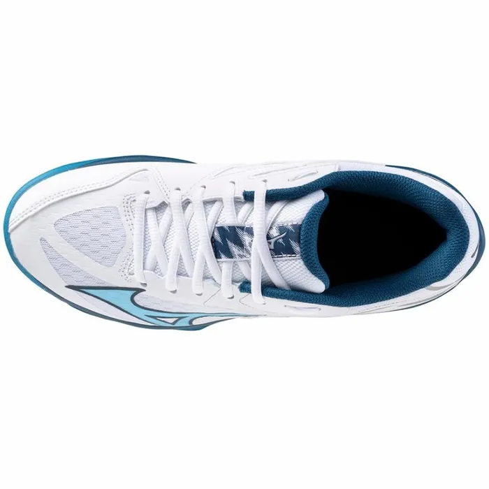 Mizuno LIGHTNING STAR Z7 Jr Whitesailorbluesilver Women Volleyball