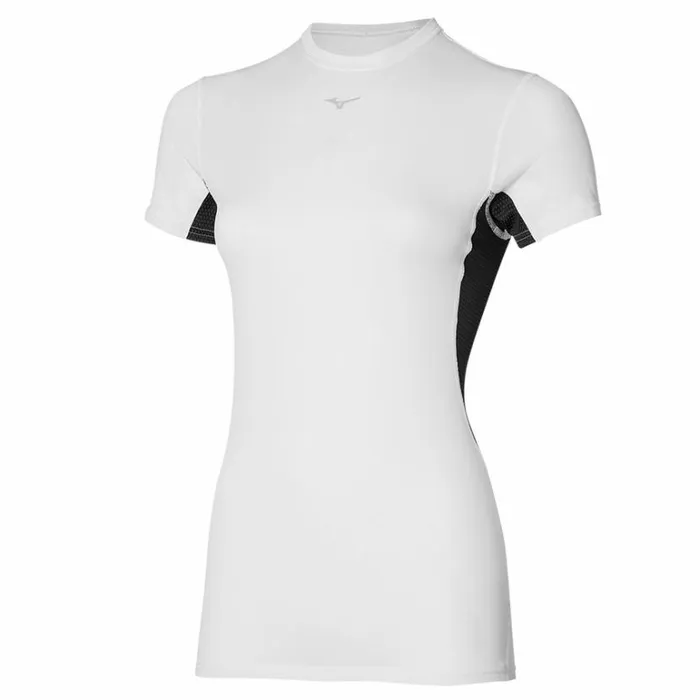 Mizuno Mid WeightL Tee White Women Tops