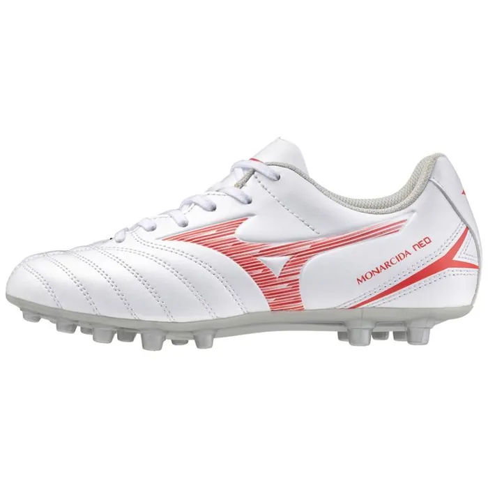 Mizuno MONARCIDA NEO III SELECT Jr AG Whiteradiant Red Women Football