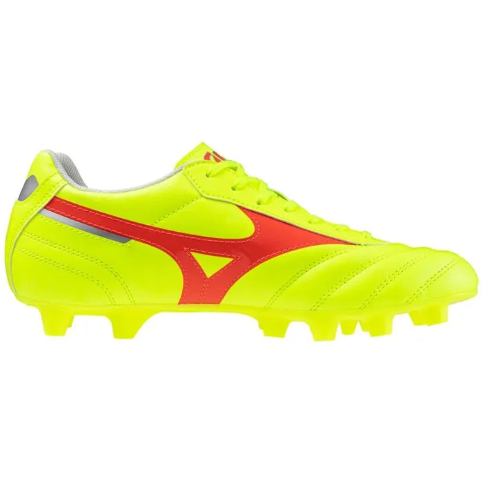 Mizuno MORELIA II CLUB Saftyyllwfierycral2galxyslvr Women Football Mizuno MORELIA II CLUB Saftyyllwfierycral2galxyslvr Women Football