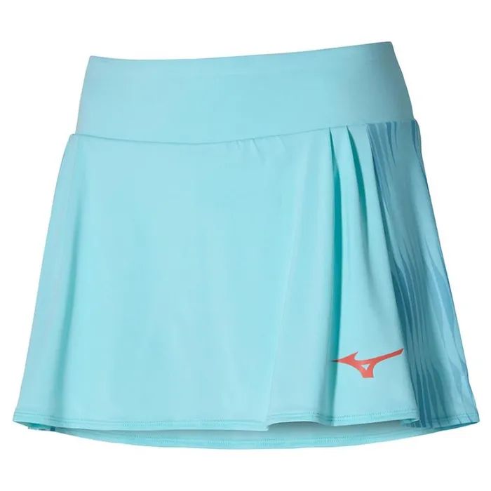 Mizuno Printed Flying Skirt Tanager Turquoise Women Dresses and Skirts