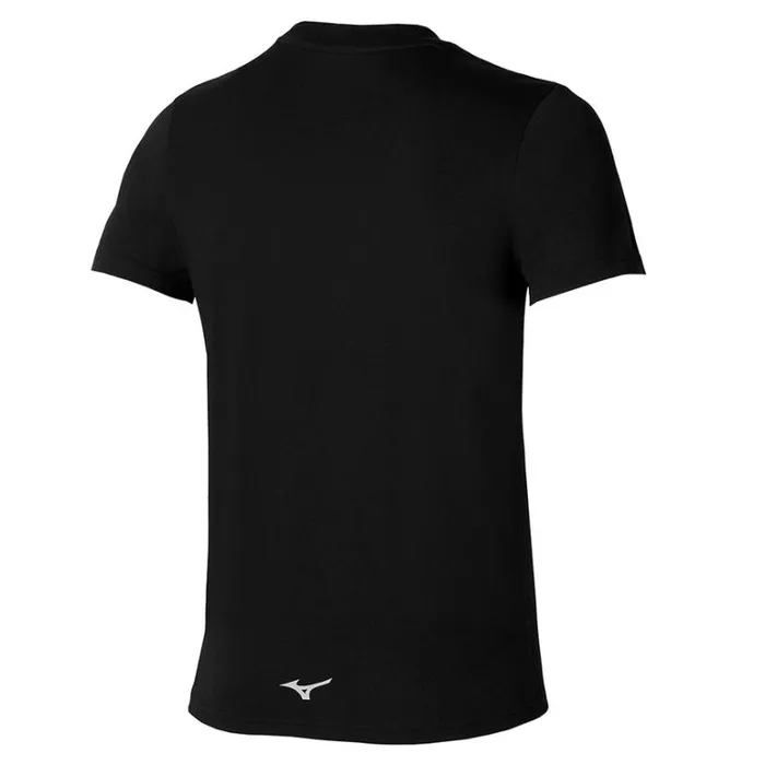 Mizuno RB Logo Tee Black Men Athleticwear Mizuno RB Logo Tee Black Men Athleticwear
