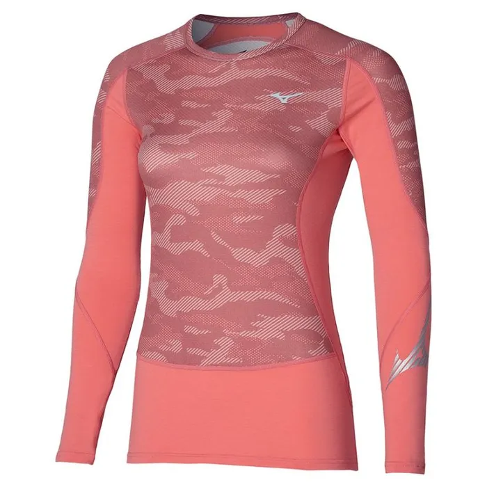 Mizuno Virtual Body G3 Crew Sugar Coral Women Tops
