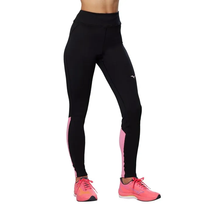 Mizuno Warmalite Tight Blacksangria Sunset Women Tights and Leggings Mizuno Warmalite Tight Blacksangria Sunset Women Tights and Leggings