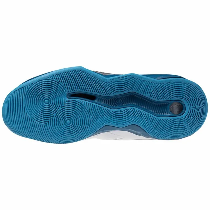 Mizuno WAVE DIMENSION Whitesailor Bluesilver Women Volleyball Mizuno WAVE DIMENSION Whitesailor Bluesilver Women Volleyball