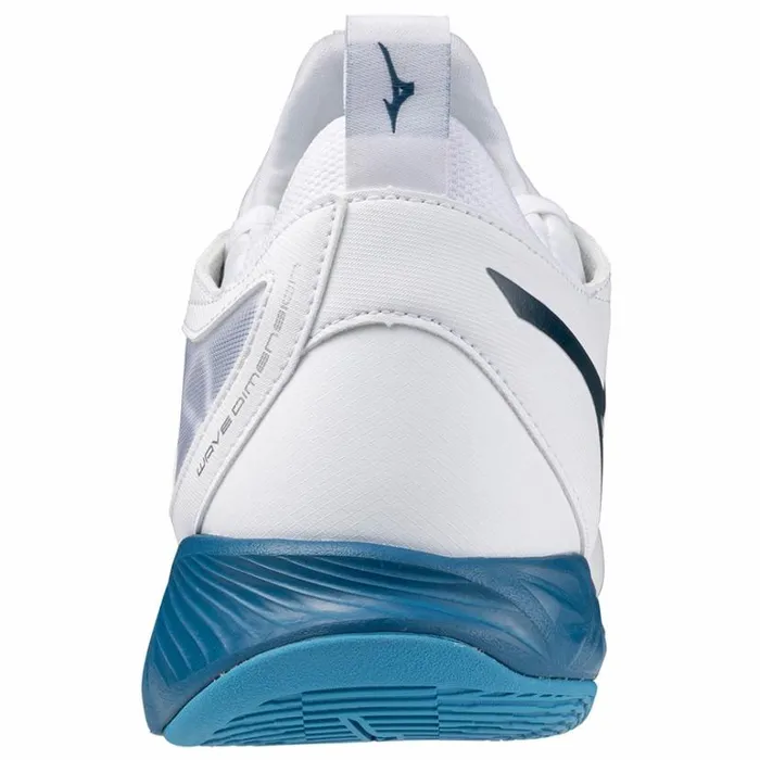 Mizuno WAVE DIMENSION Whitesailor Bluesilver Women Volleyball Mizuno WAVE DIMENSION Whitesailor Bluesilver Women Volleyball