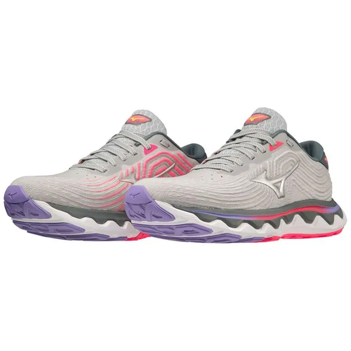 Mizuno WAVE HORIZON 6 Pearlbluslvrhivispink Women Running Mizuno WAVE HORIZON 6 Pearlbluslvrhivispink Women Running
