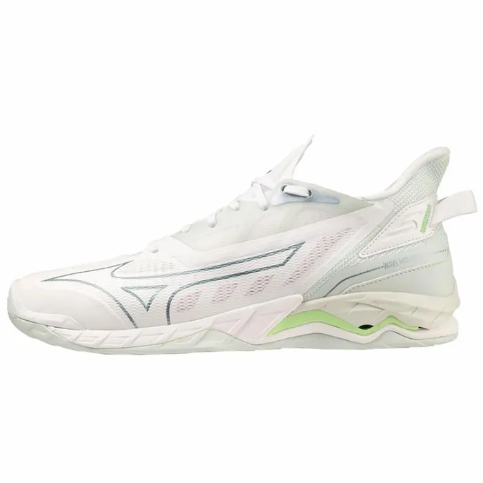 Mizuno WAVE MIRAGE 5 Whtegridgepatinagreen Women Handball
