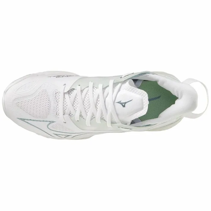 Mizuno WAVE MIRAGE 5 Whtegridgepatinagreen Women Handball Mizuno WAVE MIRAGE 5 Whtegridgepatinagreen Women Handball