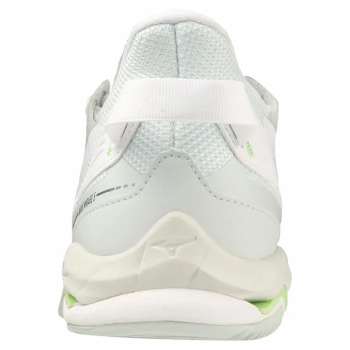 Mizuno WAVE MIRAGE 5 Whtegridgepatinagreen Women Handball Mizuno WAVE MIRAGE 5 Whtegridgepatinagreen Women Handball