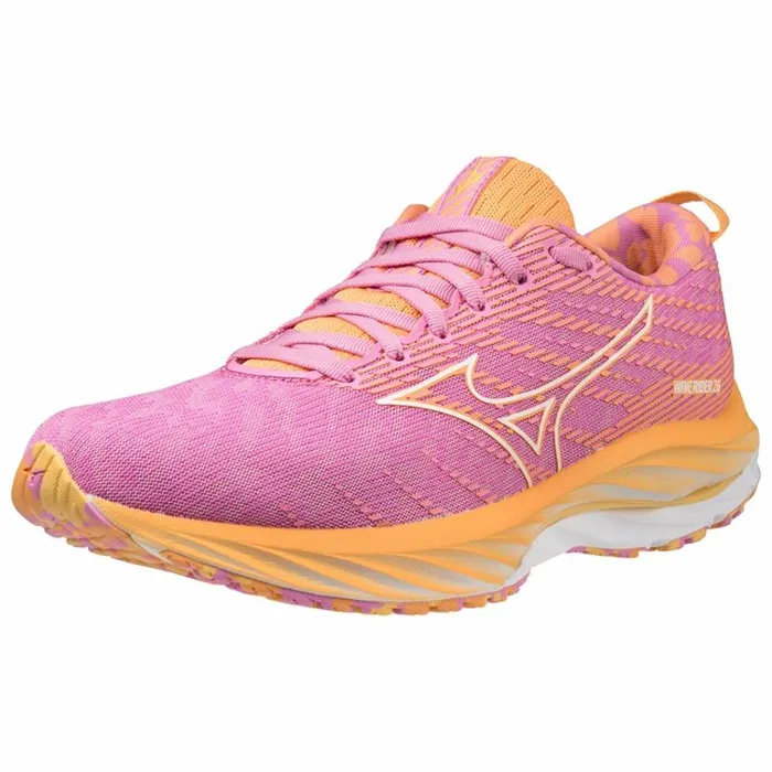 Mizuno WAVE RIDER 26 Roxy Cyclamenwhitemock Orange Women Running Mizuno WAVE RIDER 26 Roxy Cyclamenwhitemock Orange Women Running
