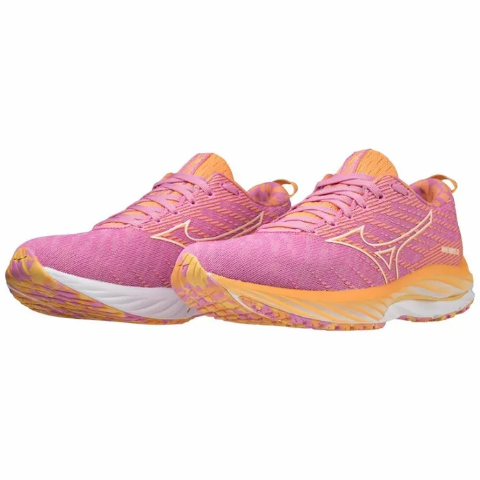 Mizuno WAVE RIDER 26 Roxy Cyclamenwhitemock Orange Women Running Mizuno WAVE RIDER 26 Roxy Cyclamenwhitemock Orange Women Running