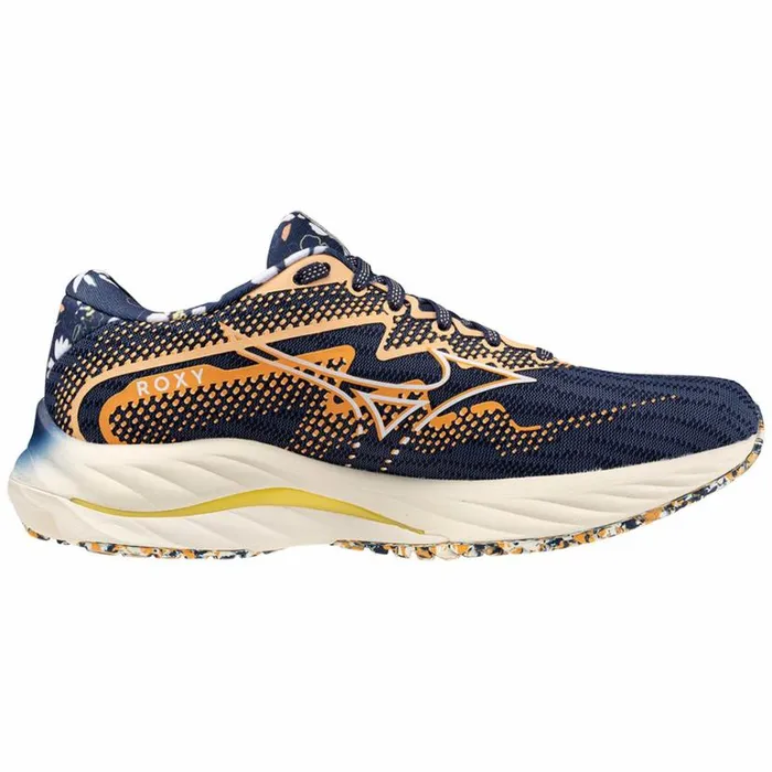 Mizuno Wave Rider 27 Roxy Naval Academywhitepeach Fuzz Women Running Mizuno Wave Rider 27 Roxy Naval Academywhitepeach Fuzz Women Running