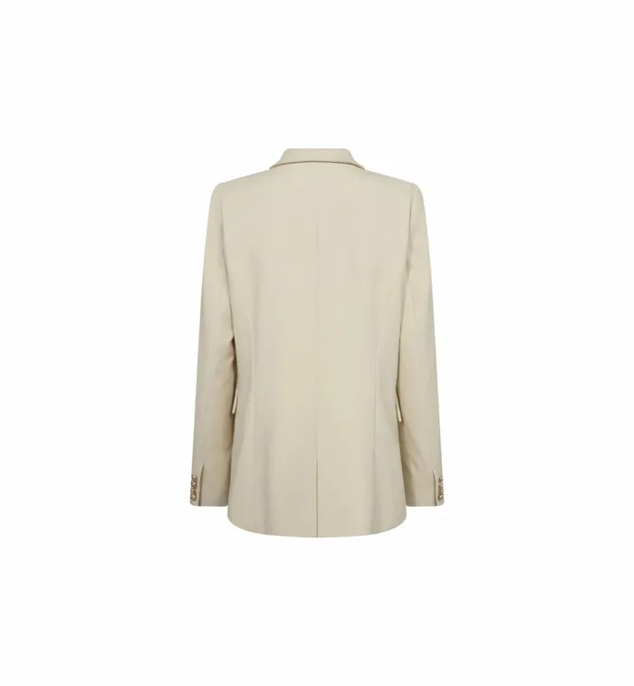 MOS MOSH Blazers Women MMBabeth Lunie Blazer Ecru MOS MOSH Blazers Women MMBabeth Lunie Blazer Ecru