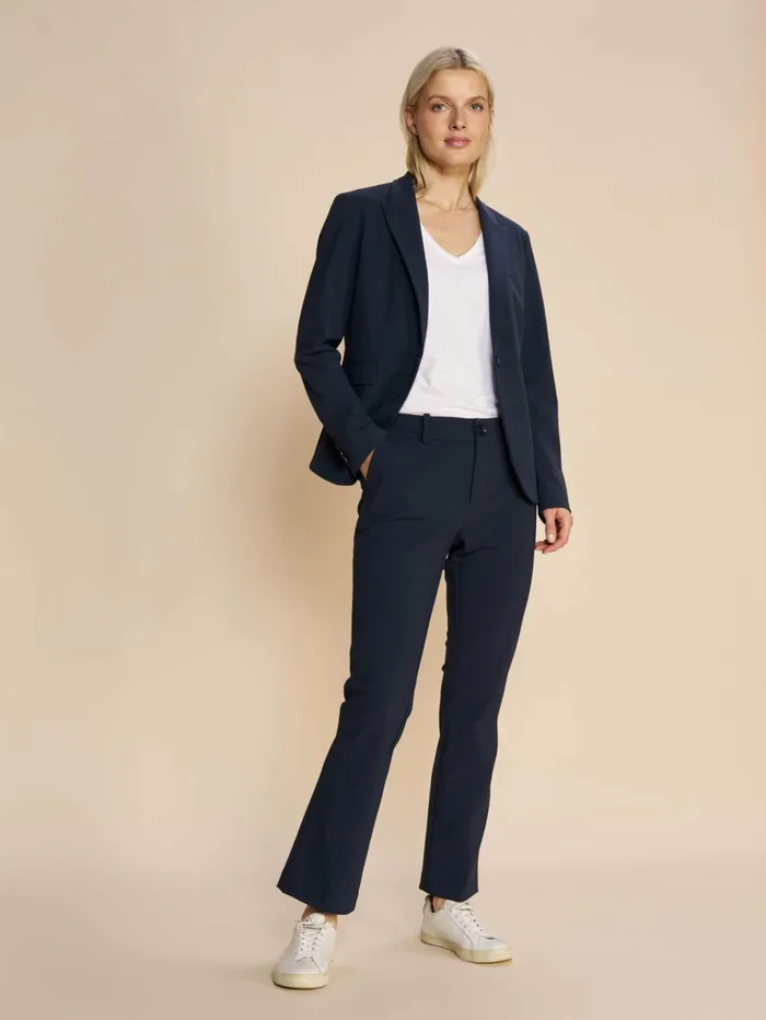 MOS MOSH Blazers Women MMBlake Izzy Blazer Salute Navy MOS MOSH Blazers Women MMBlake Izzy Blazer Salute Navy