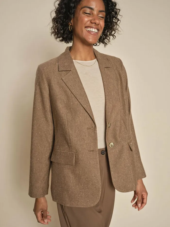 MOS MOSH Blazers Women MMEsther Zenia Blazer Rain Drum