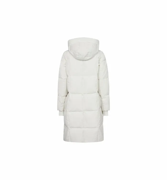 MOS MOSH Jackets and Coats Women MMNova Square Down Coat Offwhite MOS MOSH Jackets and Coats Women MMNova Square Down Coat Offwhite