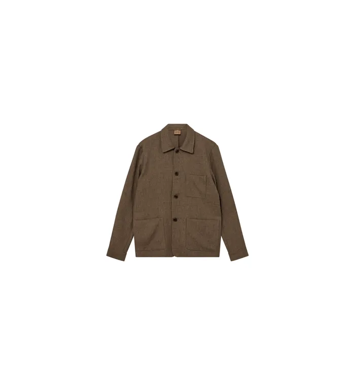 MOS MOSH Jackets Men MMGConor Pin Jacket Brown Latte MOS MOSH Jackets Men MMGConor Pin Jacket Brown Latte
