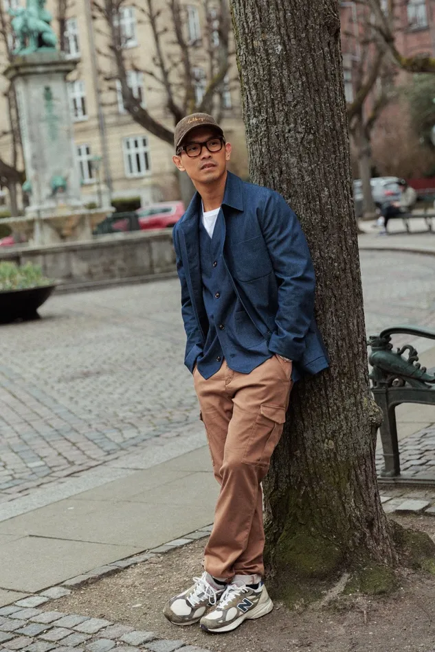 MOS MOSH Pants Men MMGHunt Soft Cargo Pant Brown Latte