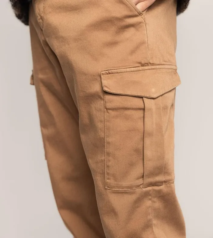 MOS MOSH Pants Men MMGHunt Soft Cargo Pant Brown Latte MOS MOSH Pants Men MMGHunt Soft Cargo Pant Brown Latte